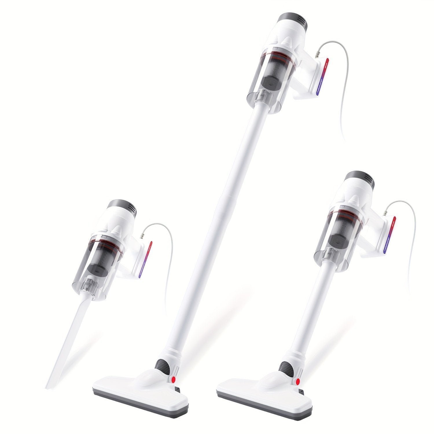 Powerful Corded Handheld Vacuum Cleaner - Perfect For Bedrooms. Living Rooms. Floors & Carpets!  - cordless stick vacuum