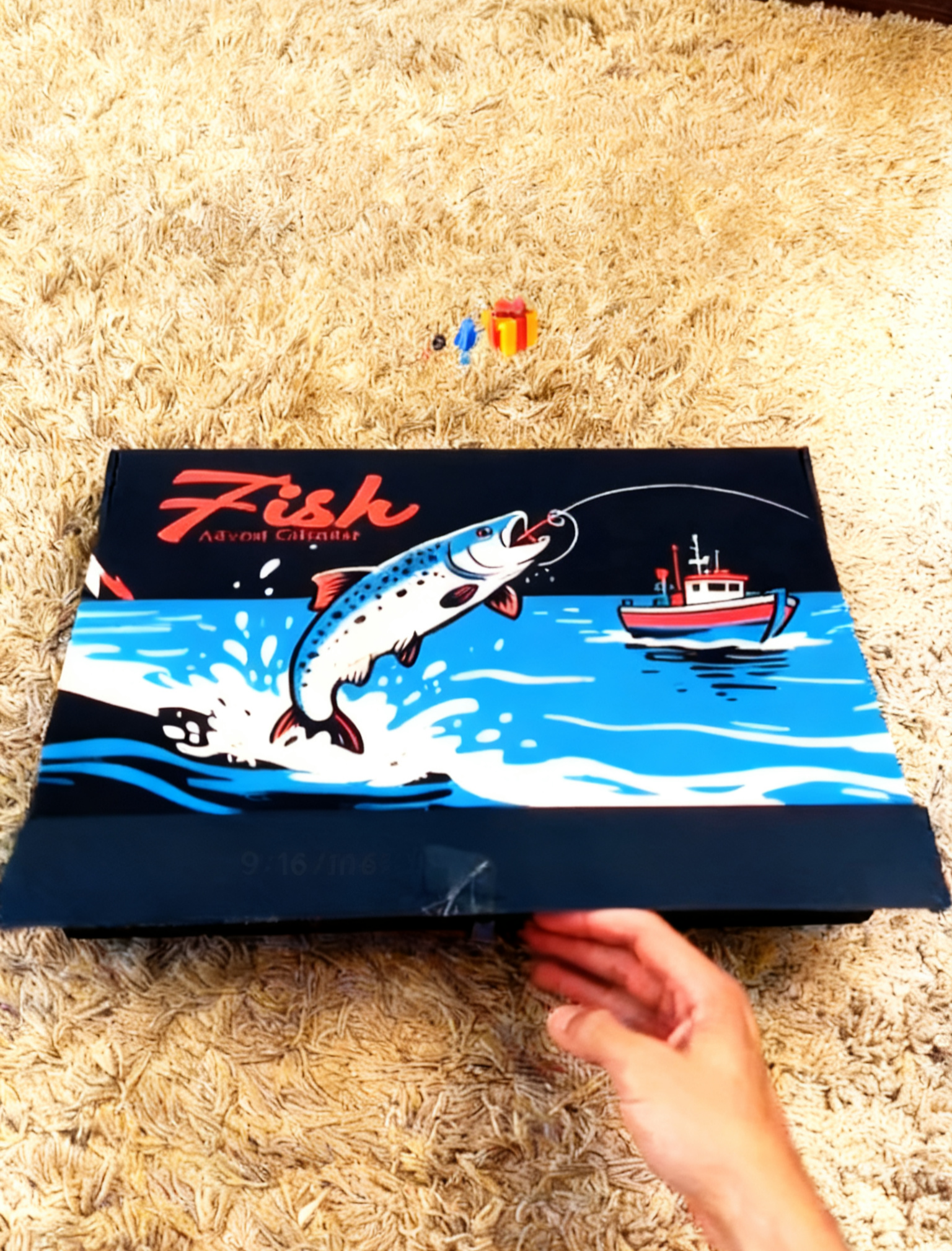 Ein adventskalender für angelfreunde