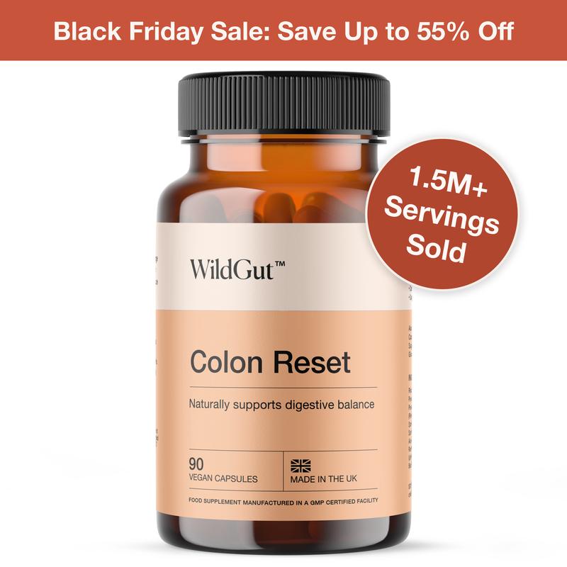 WildGut Colon Reset | 90 Capsules | Made in the U.K | All-Natural Ingredients