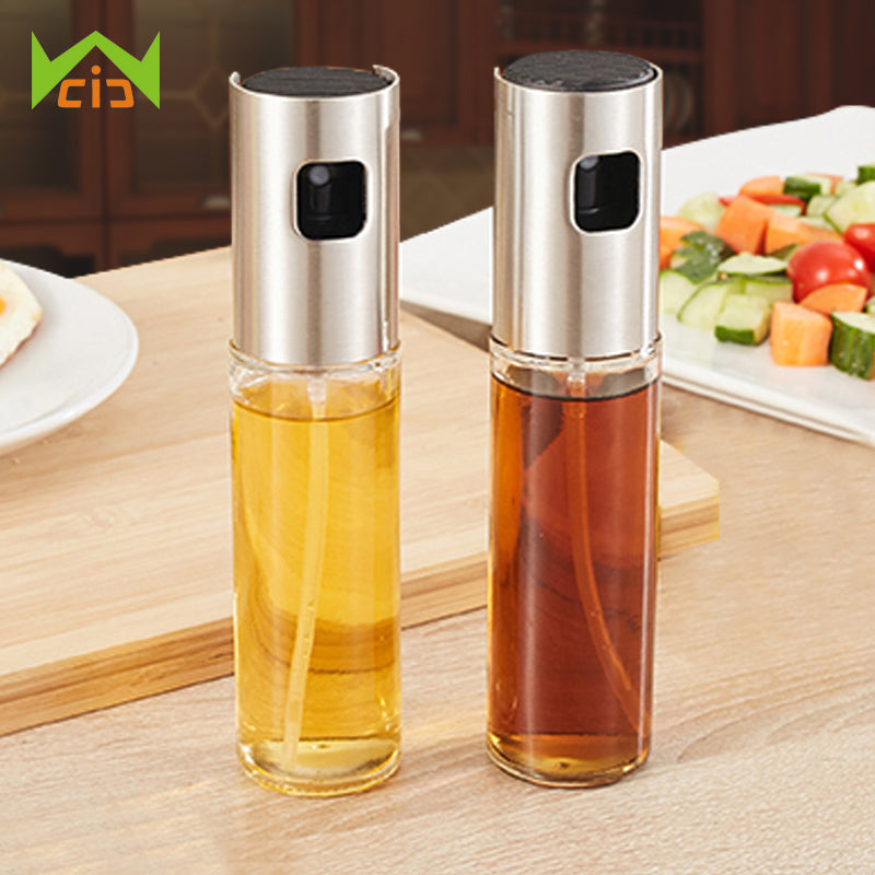 100ml Stainless Steel Olive Pump Spray Bottle