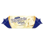 McVitie's White Chocolate Digestive Biscuits, 232 g
